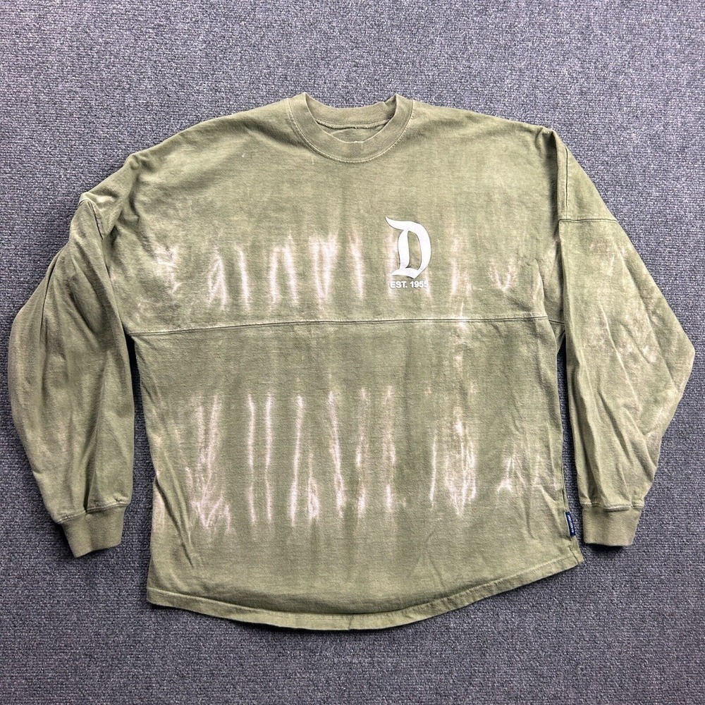 Disneyland Resort Olive Green Long Sleeve Spirit Jersey
